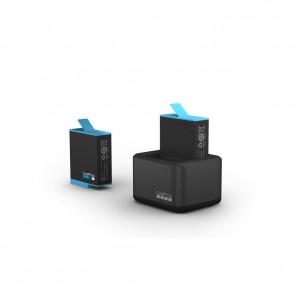 GoPro Dual Battery Charger + Battery for HERO9, HERO10 [GO-ADDBD-001]