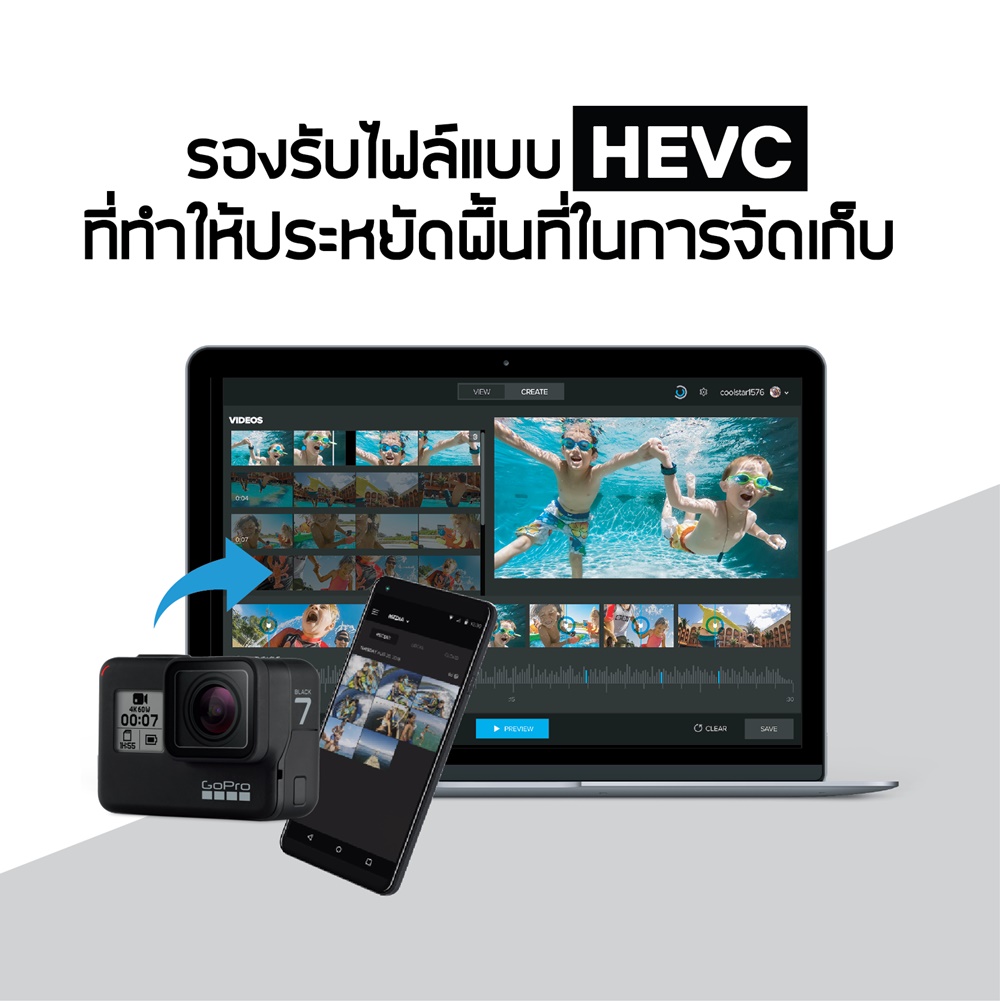 12 ฟีเจอร์เด็ด ที่มีเฉพาะ GoPro HERO7 Black !!! กล้อง Action Camera ตัวเล็กซึ่งอัดแน่นด้วยความสามารถที่ไม่เป็นรองใคร และนี่คือเหตุผลที่ว่า ทำไม GoProHERO7 Black ถึงเหมาะเป็นเพื่อนคู่ใจในเวลาท่องเที่ยวเสมอ