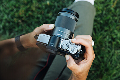 Canon EOS M6 Mark II เซ็นเซอร์ APS-C ความละเอียด 32.5 ล้านพิกเซล