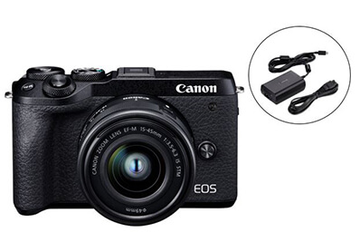 Canon EOS M6 Mark II เซ็นเซอร์ APS-C ความละเอียด 32.5 ล้านพิกเซล