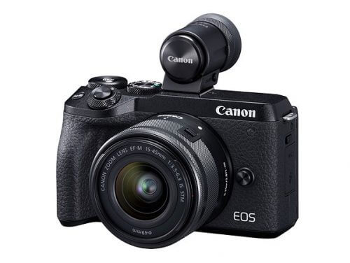 Canon EOS M6 Mark II เซ็นเซอร์ APS-C ความละเอียด 32.5 ล้านพิกเซล