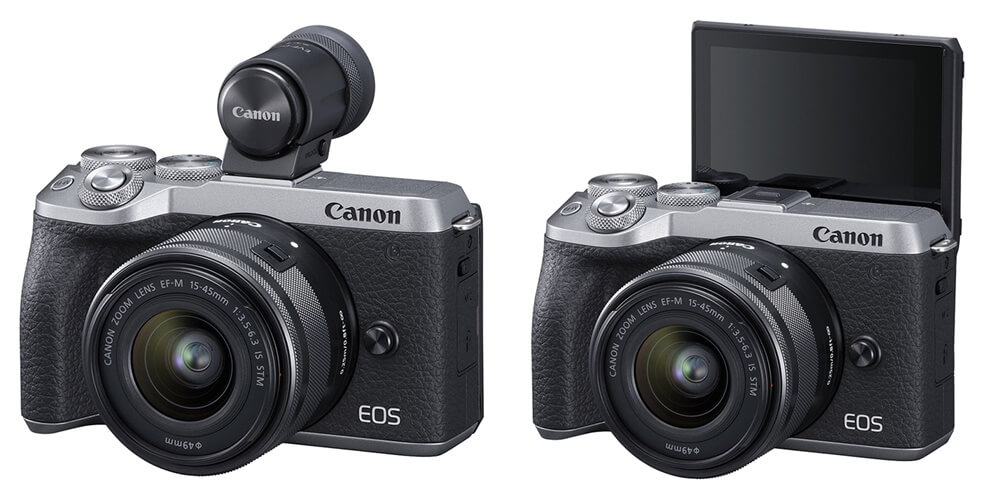 Canon EOS M6 Mark II เซ็นเซอร์ APS-C ความละเอียด 32.5 ล้านพิกเซล