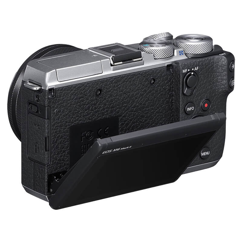 Canon EOS M6 Mark II เซ็นเซอร์ APS-C ความละเอียด 32.5 ล้านพิกเซล