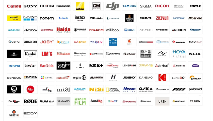 ตัวอย่างผู้จำหน่ายสินค้าที่เป็นคู่ค้าโดยตรงกับ บิ๊ก คาเมร่า