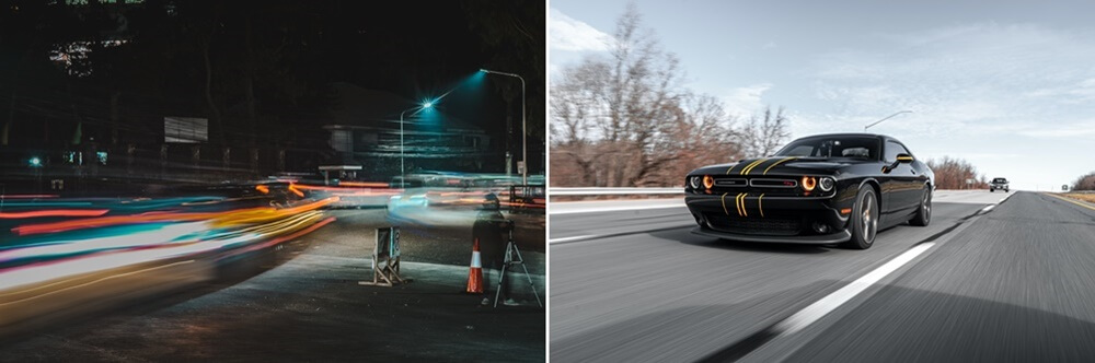 การใช้งาน Shutter speed