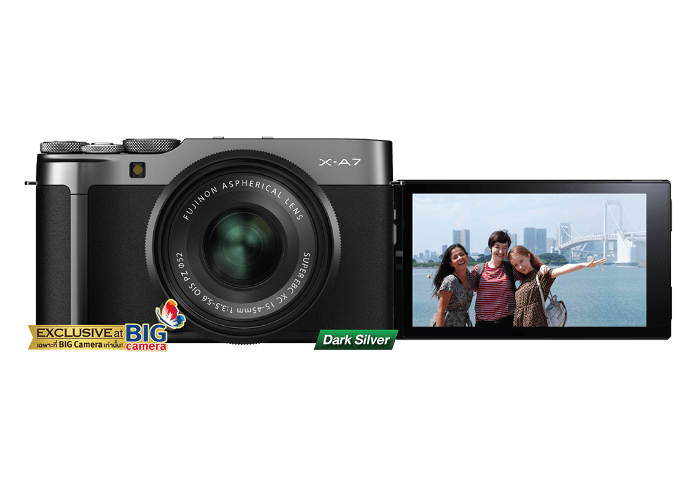 7 ฟีเจอร์เด็ด Smart Mirorless รุ่นใหม่ล่าสุด Fujifilm X-A7